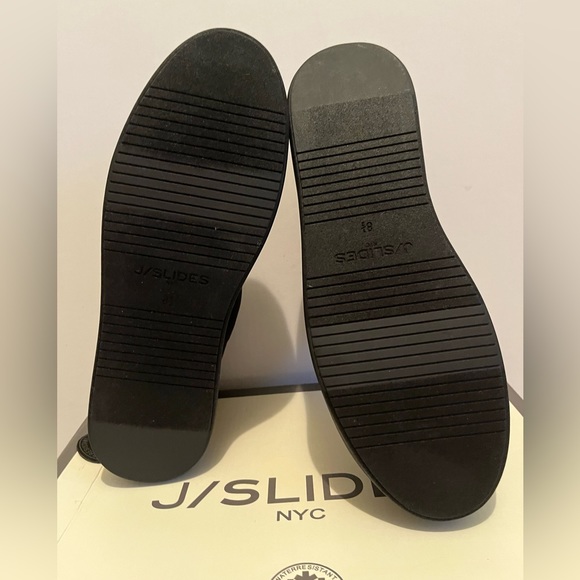 J/Slides Women’s Black Faux Suede Luxe Noone Wp Booties - Picture 6 of 7